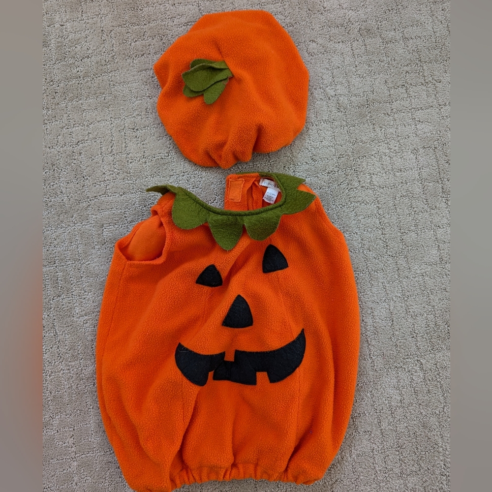 Pumpkin Halloween costume 6-12 months